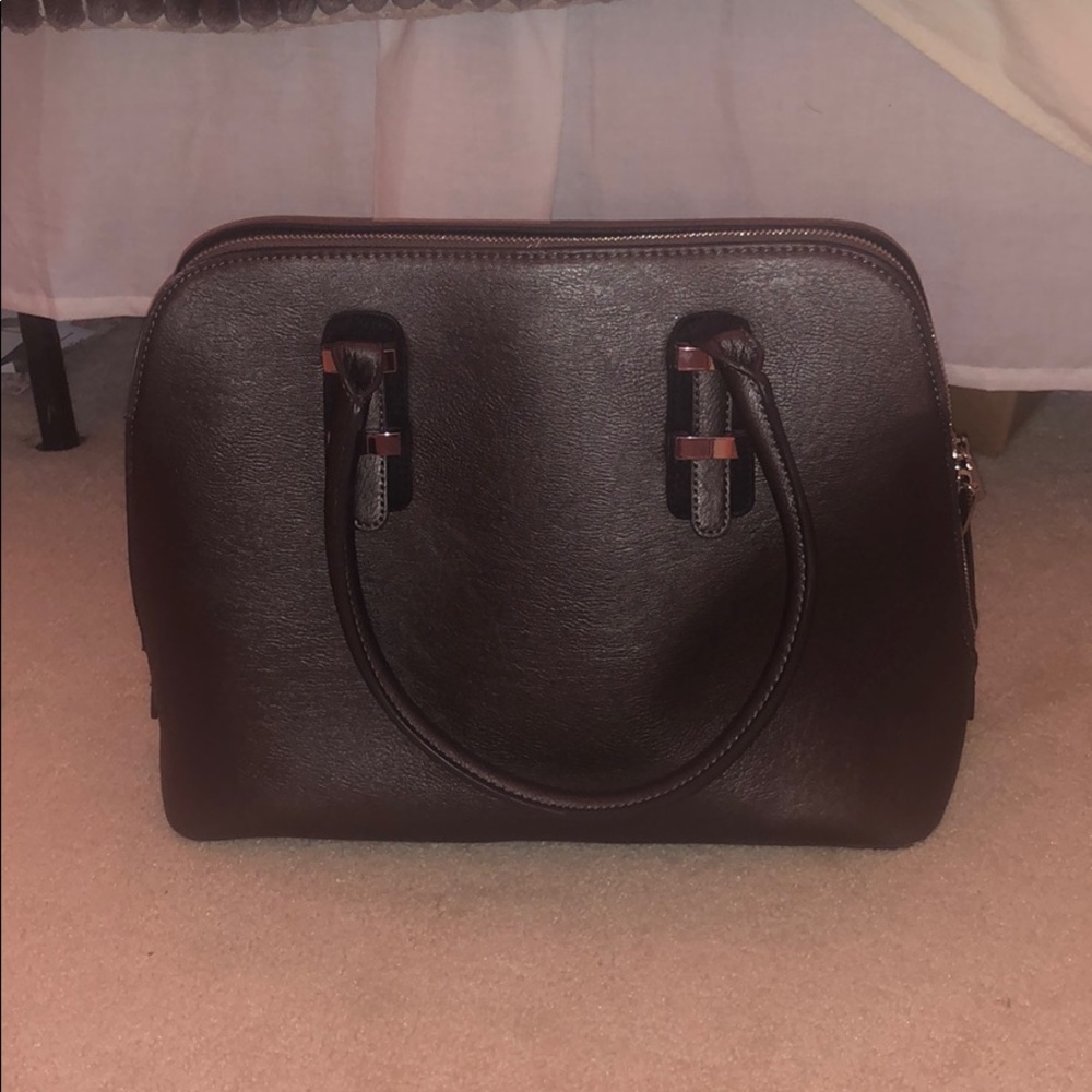 Dark grey Shoulder Purse